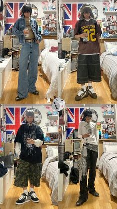 Swaggy Art Style, Guhlore Outfits, Swaggy Outfits For Men, Y2k Guy Outfits, Outfit Ideas Masc, Mens 2000s Fashion, Male Manipulator Outfits, Thrifted Outfits Men, Y2k Mens Outfits