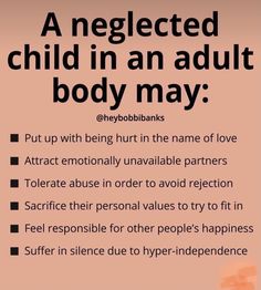 Neglected Child, Mental Health Facts, Mental Health Therapy, Emotional Awareness, Narcissistic Behavior, Orange Background, Mental And Emotional Health, Life Lesson Quotes, Healing Quotes