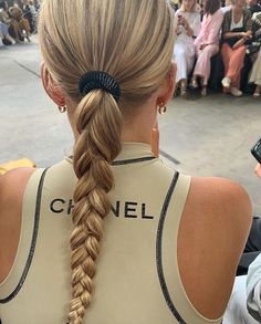 Braided Ponytail, Grunge Hair, Dream Hair, Hair Day, Pretty Hairstyles, Hair Looks