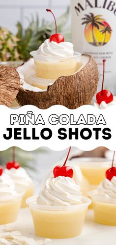 Nothing gets a pool party started like pineapple and rum! This easy recipe for Piña Colada Jello Shots has all the pineapple, coconut and rum flavor of the classic tropical drink served as single serving shots! Perfect for all your summer parties! Jello Shots Pina Colada, Quick Jello Shots, Pool Party Shots, Jell-o Shots With Rum, Cocktail Jello Shots, Tropical Jello Shots, Luau Jello Shots, Adult Birthday Pool Party Ideas, Coconut Rum Jello Shots