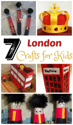 london crafts for kids with the title 7 london crafts for kids