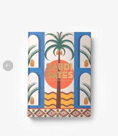 a book with an image of a palm tree on the cover and words that read, paul dates