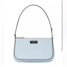 New And Never Used Trendy Blue Kate Spade Bag, Formal Light Blue Kate Spade Bag, Kate Spade Bag, Leather Mini, Kate Spade, Blue Color, Bag Lady, Shoulder Bag, Blue