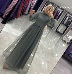 Dresses Hijab, Muslim Dresses, Fashion Dresses Formal, Kebaya Dress, Muslimah Dress