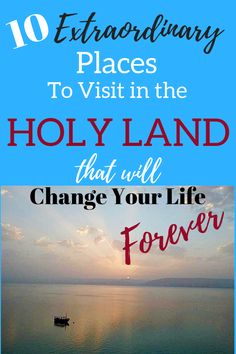 Discover amazing sites you must see in Israel. Watch the Holy Land come to life through these pictures and invaluable travel tips. Click here to see the wonders of where Jesus walked and performed his miracles. God Quotes About Life, Bible Thoughts, Church Bulletin Boards, Church Bulletin, The Holy Land, Dream Trip