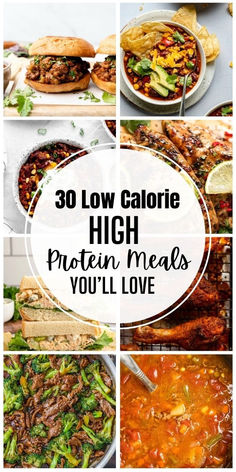 30 low calorie high protein meals you'll love