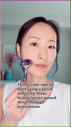 This is your sign to start using a facial roller to enjoy its multiple benefits #faceroller #facerollertutorial #facialmassage #skincareroutine #jaderoller Roller Tutorial, 2024 Health, Face Rollers, Soothing Face Mask, Overnight Skin Care, Skincare For Oily Skin, Night Time Skin Care Routine, Safe Skincare, Skin Detox