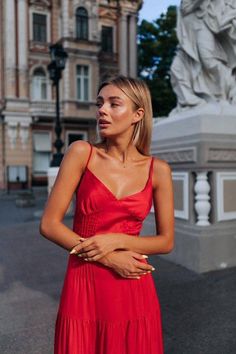 V-neck Bias Cut Slip Dress For Gala, Bias Cut V-neck Slip Dress For Gala, Silk V-neck Slip Dress For Prom, V-neck Maxi Dress For Prom Season, Spaghetti Strap Maxi Dress For Wedding Guest And Prom, Red V-neck Maxi Dress For Prom, Red V-neck Maxi Dress For Prom Season, V-neck Bridesmaid Midi Dress For Prom Season, V-neck Midi Dress For Gala During Prom Season