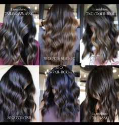 Dark Brown Hair With Highlights Shades Eq, Dark Brown Hair Balayage Redken, Brunette Formulas Redken, Shades Eq Toner Formulas Brown Level 7, Redken Chestnut Brown Formula, Toner For Brown Hair With Highlights