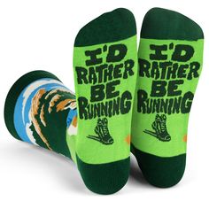 Casual Sweat-resistant Running Socks, Comfortable Green Socks For Outdoor, Casual Green Socks For Outdoor Activities, Sporty Breathable Socks For Outdoor Activities, Non-slip Comfortable Running Socks, Comfortable Non-slip Running Socks, Comfortable Sweat Resistant Socks For Outdoor, Breathable Casual Hiking Socks, Comfortable Breathable Socks For Outdoor Activities