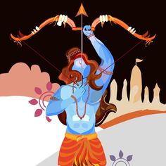 Lord Ram Aesthetic, Sri Ram Drawing, Ram Aesthetic, Ram Drawing, Shri Rama, Sree Ram, Rangoli Painting, Iphone Wallpaper Orange, Ganesh Painting