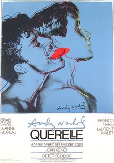 the poster for an upcoming movie starring in french language and english, with two men kissing each other