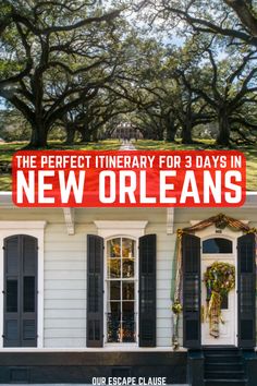 the perfect library for 3 days in new orleans