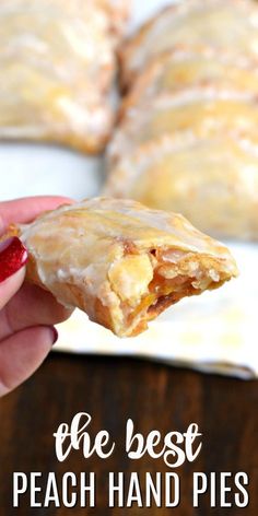 the best peach hand pies ever