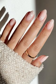 Winter Classy Nails, Dipped Nails, Classy Nails, Chic Nails