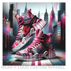 SNEAKER DIGITAL PRINTS ONLY     DIGITAL PRINTS ONLY     DIGITAL PRINTS ONLY Elevate your space or products with this unique sneaker art, designed to be a standout piece for wall decor or customized merchandise. Ideal for printing on hoodies, cups, caps, and more, this vibrant artwork adds a stylish touch to any item. Important Note: This digital artwork is not for resale as a standalone print or as part of a set. You may use it to create and sell products featuring the design, but the artwork it Unique Sneakers, Sneaker Art, Vibrant Artwork, Designer Sneakers, Running Sneakers, Digital Artwork, Printed Items, Oeuvre D'art, Art Collection