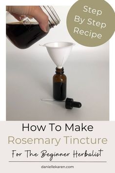 Rosemary Tincture, Benefits Of Rosemary, Herb Tinctures, Tinctures Recipes, Herbal Remedies Recipes, Garlic Benefits, For Headaches, Natural Headache Remedies, Raw Garlic