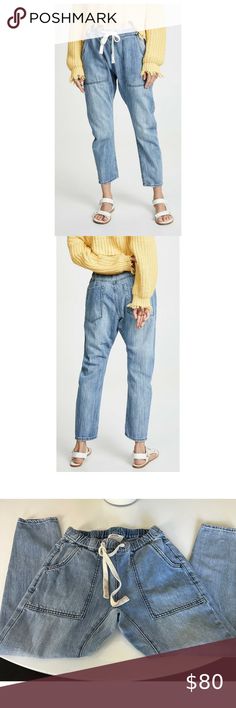 One Teaspoon Shabbies Drawstring Boyfriend Jeans Size XS One Teaspoon, Boyfriend Jeans, Jeans Size