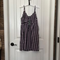 Nwt Wild Fable Checkered Dress. Elastic Waist. Smoke Free Home! Plaid Sleeveless Mini Dress For Vacation, Vacation Sleeveless Plaid Mini Dress, Plaid Sundress Mini Dress For Vacation, Plaid Sundress For The Beach, Plaid Sundress For Beach, Plaid Sundress Mini Dress, Checkered Dress, Wild Fable, Colorful Dresses