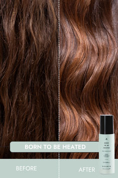 Amamos como se ve nuestro pelo después de usar el termoprotector Born To Be Heated de Amaría. To Be, Hair Care, Heat, Hair Styles, Hair, Beauty, Hair Care Tips