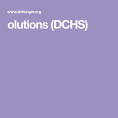 the words, options dchs on a purple background