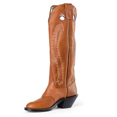 Olathe 18 Brown Mule - 6720 Size 8EE - Baker's Boots and Clothing High Heel Cowboy Boots, Heel Cowboy Boots, Best Cowboy Boots, Brown Mules, Buckaroo Boots, Cowboy Gear, Custom Boots, Boot Companies, Men’s Boots