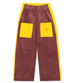 Make school days fun with joyful styles like the colorblocked Emu pants from The Animals Observatory | The Animals Observatory Emu colorblocked corduroy pants Retro Corduroy Pants With Pockets, Animals Observatory, Make School, Emu, Wide Legs, The Animals, School Days, Corduroy Pants, Patch Pocket