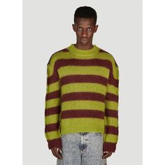 Mohair-Blend Sweater With Contrast Stripe Panels. Crewneck Long Sleeves All-Over Stripe Motif Ribbed Trims Made In Italy 67% Mohair, 28% Polyamide, 5% Wool. Dry Clean Color: Green Code: Gcmg0204q0 Ufu185 Mxv37 Sku: Ln-Mni0153006grn Welcome To The Official Luosophy Poshmark Closet! Luosophy Is A Luxury Brand Reselling Company Founded In San Diego, Ca From 2016. All Our Products Are Imported From Italy And Sold In The Usa. We Do Our Best To Provide High Fashion, Luxury Items At Affordable Prices. Canvas Crossbody Bag, Side Bags, Nylon Bag, Black Nylons, Fashion Luxury, Printed Tote Bags, Modern Fashion, White Bag, Luxury Items