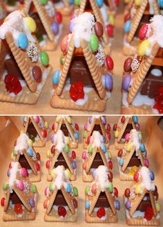 there are many different types of candy houses