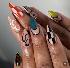 Dots Nails, Dope Nails, Nailed It, Nail Inspo, Dots, Nail Art, Hairstyles, Nails, Makeup