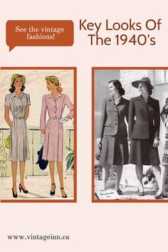 The 1940s had incredible fashions for women from the Skirt Suits of WW2, to Dior's New Look after the war and everything in between, the fashions were incredible. Take a look at some key looks to bring to your wardrobe to showcase 1940s style. Visit the Vintage Inn Blog today! Dior New Look, Bobby Socks, 1940s Hairstyles, Social Dance, Trashy Diva, Sarong Dress, 1940s Style, Swing Dancing, Peasant Skirt