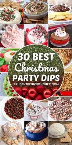 the best christmas party dips and desserts for everyone to enjoy this holiday season