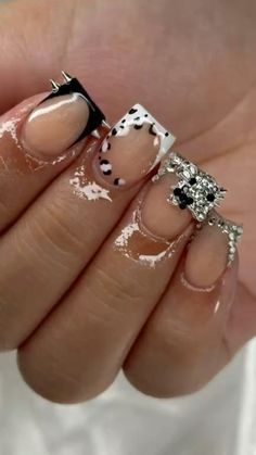 Short Acrylic, Nails Designs, White Nails, Nail Inspo, Nail Ideas, Acrylic Nails, Nails, Skin, Hair