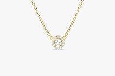 Cluster Diamond Pendant / 14k Gold Round Diamond Cluster Necklace / Diamond Necklace for Women / Gift for Her / Diamond acecnt by FerkosFineJewelry on Etsy https://www.etsy.com/listing/587725621/cluster-diamond-pendant-14k-gold-round 14k White Gold Necklace With Halo Setting, Classic 14k Gold Necklaces With Halo Setting, Classic 14k Gold Necklace With Halo Setting, 14k Yellow Gold Diamond Necklace With Halo Setting, Formal 14k Gold Halo Necklace, Formal 14k Gold Halo Design Necklaces, Classic Gold Necklace With Halo Design, Classic Gold Necklace With Halo Setting, Classic 14k Gold Necklace With Halo Design