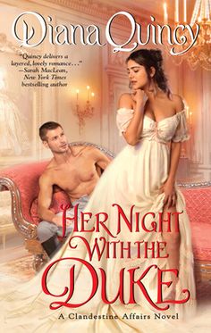 the cover of her night with the duke