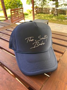 screen printed trucker hat adjustable back Trucker Hat Outfit, Casual Vacation Outfits, Thinking Cap, Door Mat Diy, Hat Bar, Inspo Fits, Patch Hats, Custom Trucker Hats, Hat Outfit