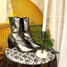 Witch Boot, Display. Boot Display, Witch Boots, Cowboy Boots, Witch, Boots, Women Shopping, Black, Color