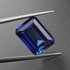 Gorgeous Octagon Faceted Lab Created (Corundum) Blue SapphireThis gem will fit in most of our same sized calibrated settings.Chemical composition : Al2O3Crystal Structure : TriagonalThermal properties: Melting point 2046°C  Purity : 99.99% Refractive Index : 1.717 Density : 3.98-4.1 g/cm3 Hardness Mohs : 9 Sapphire Gemstone Jewelry With Rectangular Stone, Rectangular Sapphire Gemstone Jewelry, Sapphire Jewelry With Rectangular Gemstone, Sapphire Jewelry With Octagon Gemstone, Emerald Cut Sapphire Gemstone Gift, Classic Octagon Gemstones For Gift, Classic Octagon Gemstones For Gifts, Octagon Sapphire Gemstone Jewelry, Green In Nature