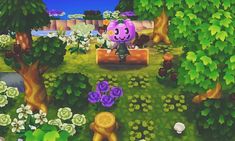 an animal crossing game is being played on the nintendo wii