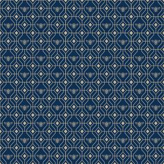 a blue and beige geometric pattern