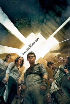 the maze movie poster with many people standing around