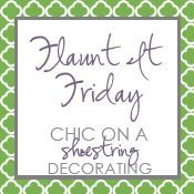 a green and white sign that says, plant it friday chon'on a shoestring decorating