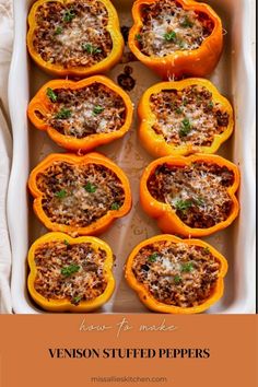 an image of stuffed peppers in a baking dish