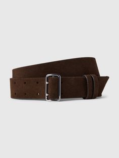 Suede Wide Belt | Gap Wide Leather Belt Nordstrom, Womens Wide Leather Belts, Wide Brown Belt, Belts Brown, Silly Clothes, Womens Leather Belt, Wide Leather Belt, Suede Belt, Casual Belt