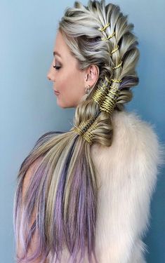 Unique Braided Hairstyles, Stylish Hair Colors, Hair Colour Design, Flattering Hairstyles, Hair Color Unique, Change Hair, Long Box Braids, Big Forehead, Hair Color Pastel