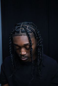 Dread Braids Men, Box Braids Men, Boyfriend Hair, Hair Twists Black, Dread Hairstyles For Men, Natural Hair Men