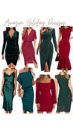 Amazon Formal Dresses, Company Christmas Party Outfit, Formal Dinner Outfit, Cocktail Dress Classy Evening, Holiday Party Outfit Work, Semi Formal Cocktail Dress, Dresses Amazon, Cocktail Dress Classy, Company Christmas Party