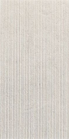 a white wall with vertical lines in the middle and one line at the bottom that is diagonally striped