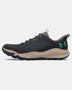 the under armour shoes are available in black, beige and green