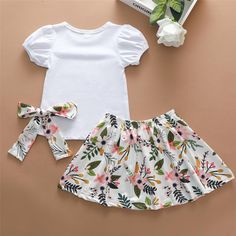 Product Title: Girls Short Sleeve Big Sister Top & Floral Skirt & Headband Kids clothesKeyword Tag: Best Online Shopping Sites For Baby Clothes*Soft Feeling & Cozy Comfortable*Package Package Included:1Top+1Skirt + 1 Headband*Fabric & Fabric: Cotton,Polyester*Available for Machine Wash as well as TumbleDry*imported Playful White Cotton Skirt, Playful Fitted Sets With Matching Headband, White Cotton Sets With Matching Headband, White Summer Sets With Matching Headband, Headband Fabric, Best Online Shopping Sites, Soft Feeling, Top Floral, Shopping Sites